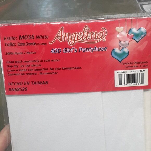 4 pc bundle of unicorn leortard and flashy dancer, hair pc, white pantyhose. - Picture 5 of 7